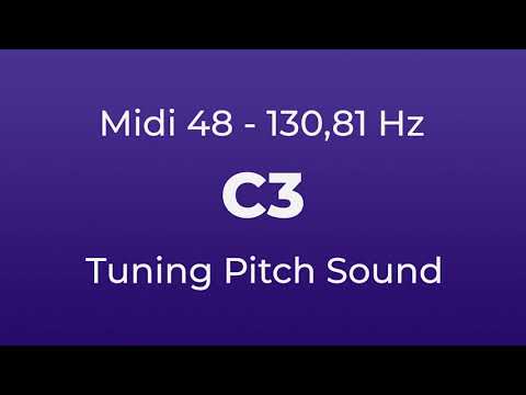 C3 Tuning Pitch | 130,81 Hz | Midi Key 48