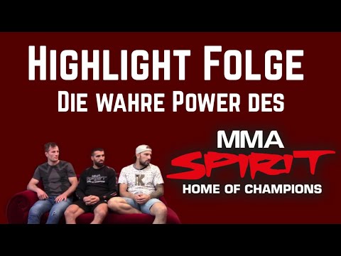 Was macht das MMA Spirit so stark? Max Coga, Daniel Weichel und Stephan Pütz beziehen Stellung