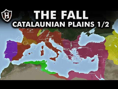 Erosion of the Western Roman Empire ⚔️ Battle of the Catalaunian Plains, 451 AD (Part 1/2)