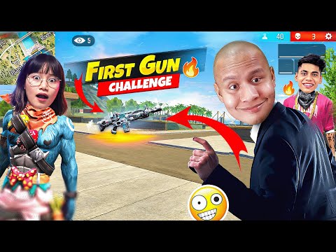 First Gun Challenge with Sooneeta &  UG Ayush ✌ Tonde Gamer