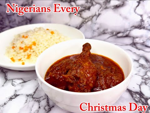 Nigeria Chicken Stew Popular Christmas Day Food In Nigeria