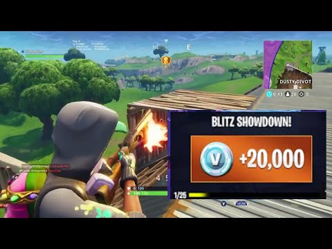 "BLITZ SHOWDOWN Gameplay" *NEW* Fortnite Competitive Mode! Win Vbucks (Fortnite Blitz Showdown)