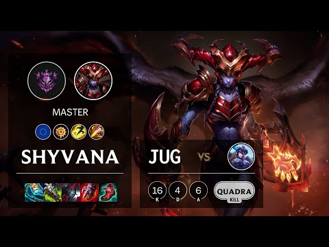 Shyvana Jungle vs Sejuani - EUW Master Patch 11.5