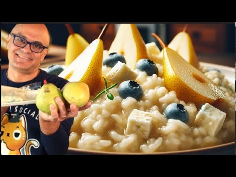RISOTTO PERE E GORGONZOLA risotto al gorgonzola della Beatrice