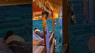 Download lagu Seger Banget Udara Pagi Hari Di Saung #halamanbelakangkebon Gadis Desa Baru Bangun #village #viral mp3