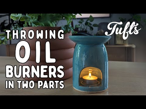 Making Oil Burners on the wheel