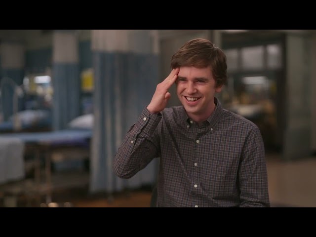 [Only IN Hollywood] Freddie Highmore on 100th episode, new season on ‘The Good Doctor’ set