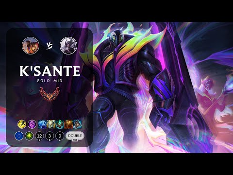 K'Sante Mid vs Syndra - EUW Grandmaster Patch 13.18