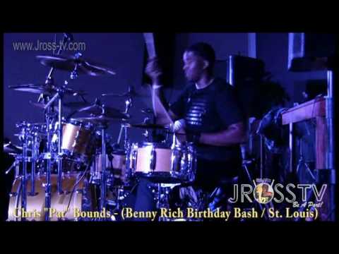 James Ross @ Christopher "Pat" Bounds - "Benny Rich Drum Bash" - www.Jross-tv.com