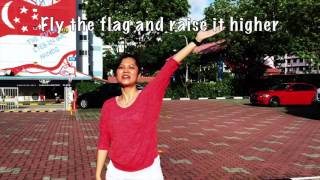 Tomorrow&#39;s Here Today NDP Song actions with lyrics (For educational purposes only)