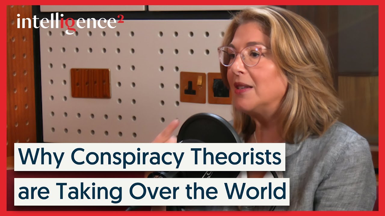 Why Conspiracy Theorists are Taking Over the World - Naomi Klein  | Intelligence Squared
