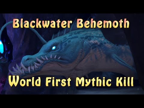 World First Mythic Kill | Blackwater Behemoth, Azshara's Eternal Palace | Big Dumb Guild