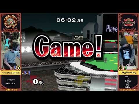 MMM #10 - Singles Top 8 WF: Joey Donuts (Neutral Falco) vs Slowking (Green Falco)