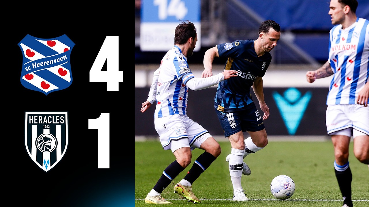 SC Heerenveen vs Heracles Almelo Highlights