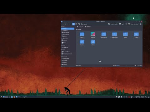 ArcoLinux : 3164 New icon theme for Plasma - Surfn-Plasma-Flow