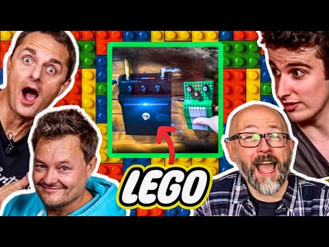 We Built 6 Lego Guitar Pedals!! (WORKING)