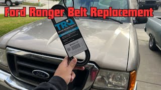 How To Change The Belt On a Ford Ranger 1998 - 2011 V6 3.0