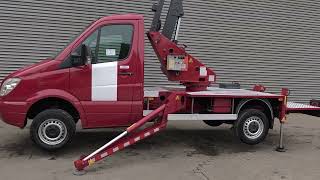 Prodaja Mercedes-Benz Sprinter 311 CDI CMC TB200 auto dizalice s korpom - Slika 4 | Machineryline BA Mercedes-Benz Sprinter 311 CDI CMC TB200 auto dizalica s korpom | Slika 4 - Machineryline