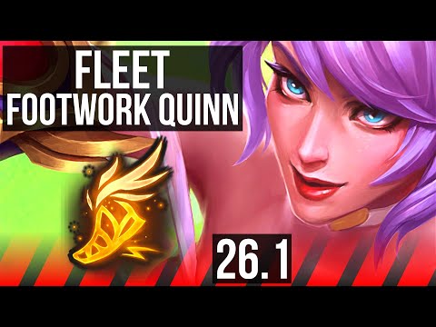 QUINN vs RENEKTON (TOP) | Fleet Footwork | EUW Master | 26.1