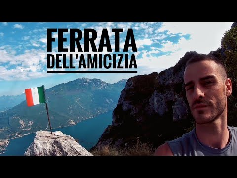 VIA FERRATA DELL'AMICIZIA - CIMA SAT - RIVA - LAGO DI GARDA TRENTINO
