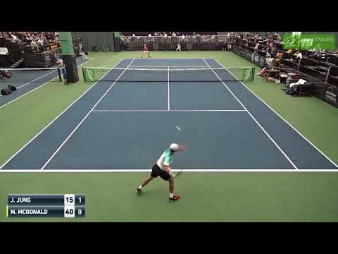 Jason Jung vs Mackenzie McDonald - 2R KPSF San Francisco Challenger