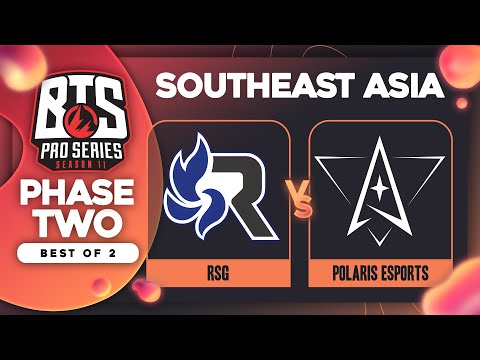 RSG vs Polaris Game 1 - BTS Pro Series 11 SEA: Groups w/ MLPDotA & johnxfire
