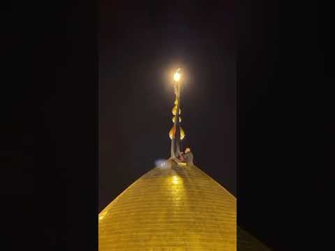 شاهد بالفيديو.. لحظة تبديل الراية