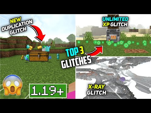 Bug Wheel - 3 BEST Working Glitches In Minecraft Pe 1.19+ || XP, DUPE & X-RAY! ||