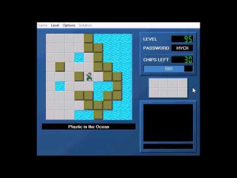 Let's Play Chip's Challenge (UC5) Episode 17 - Touring the Ocean of Chemical Waste