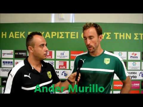 Δηλώσεις Ιmanol idiakez/Ander Murillo-AEK