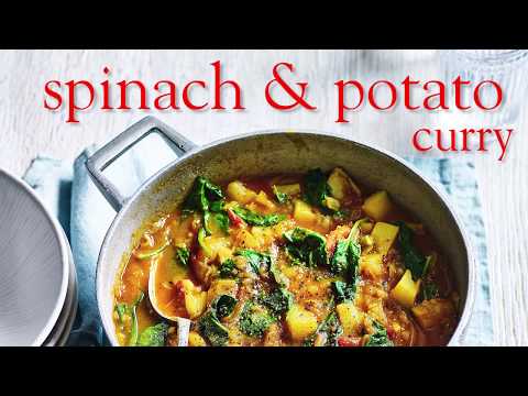 Slimming World Syn-free spinach & potato curry recipe - FREE