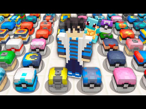 COLETEI Todas as POKÉBOLAS do Cobblemon!