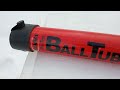 Gamma Tennis Ball Hopper Ball Tube 18 Red