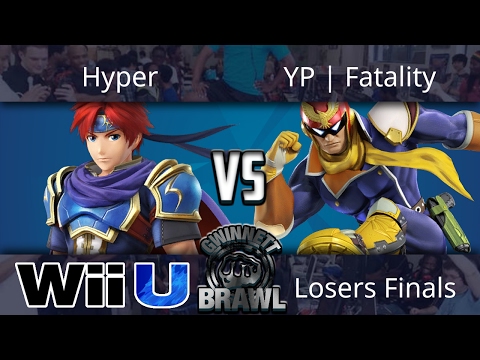 Gwinnett Brawl may 2017 - Hyper (Roy) vs YP | Fatality (Falcon) - Smash 4 Losers Finals