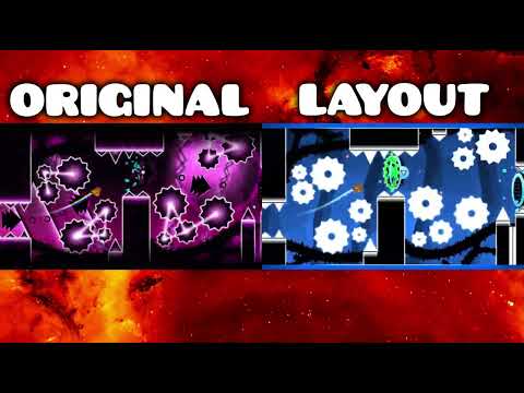 Astral Divinity / God Eater Layout VS Original - Geometry Dash