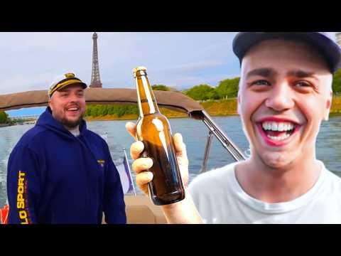 Unsere betrunkene Bootstour mitten durch Paris!