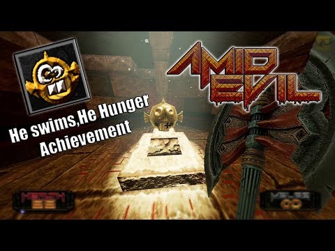 AMID EVIL "He swims, he hungers" Achievement
