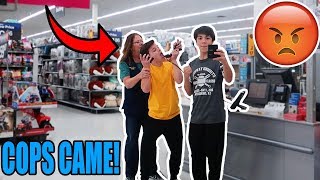 PLAYING &quot;SICKO MODE&quot; ON THE WALMART INTERCOM! (KICKED OUT)