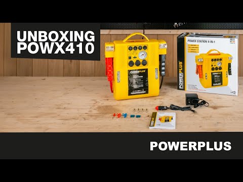 Powerplus POWX410 Arrancador baterías multifunción