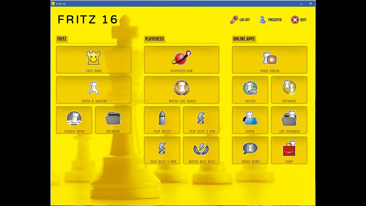 ChessBase 15 & Fritz 16 - How to save your games into your own database