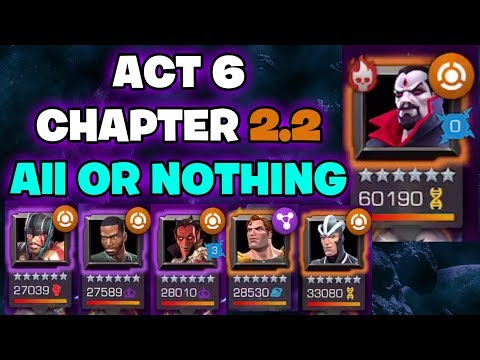 Act 6.2.2 All or nothing path.
