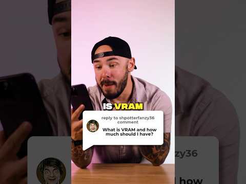 How much VRAM should your GPU have? 🤔