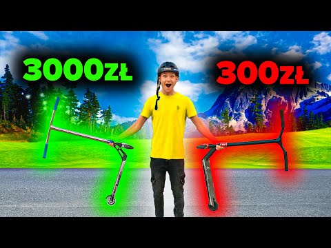 HULAJNOGA ZA 300ZŁ VS HULAJNOGA ZA 3000ZŁ!