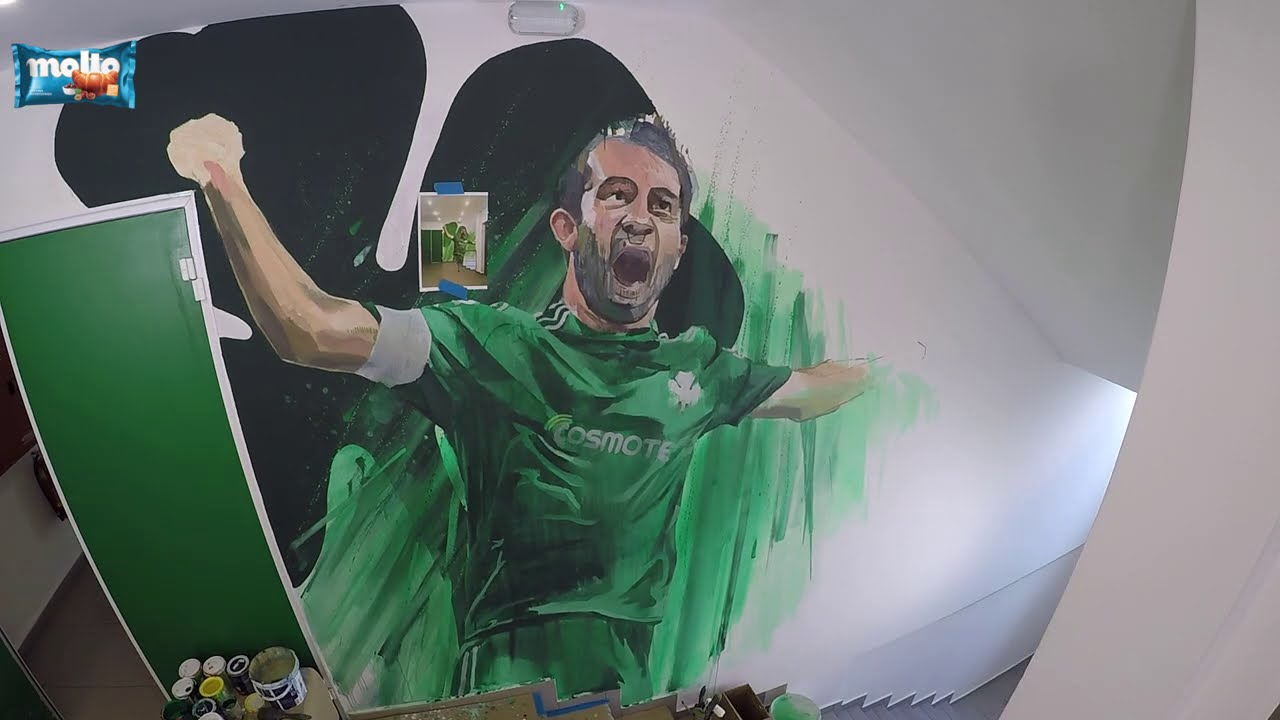 Graffitti Γιώργου Καραγκούνη (Making of) | pao.gr