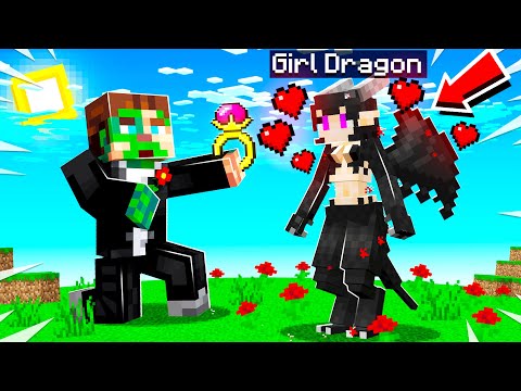 I got MARRIED in Minecraft to a GIRL MOB!