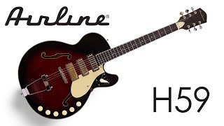 Video thumbnail for Showcase: Airline H59 by Eastwood Guitars
