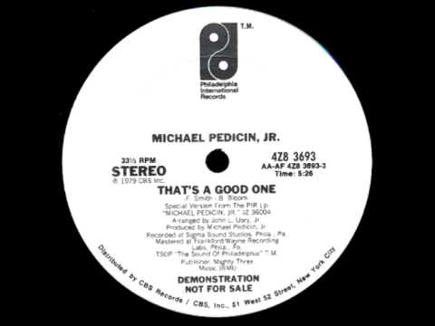 Michael Pedicin Jr - That's A Good One