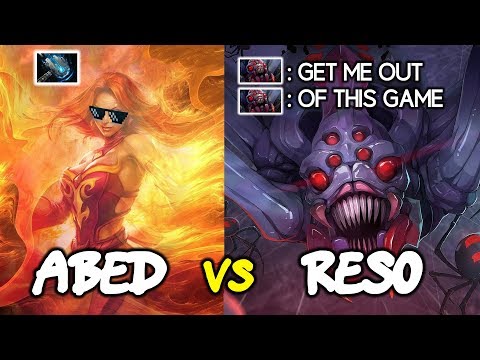 ABED VS RESO MID SHOWDOWN - Abed Lina 7.19 | Dota 2 Midlane Guide
