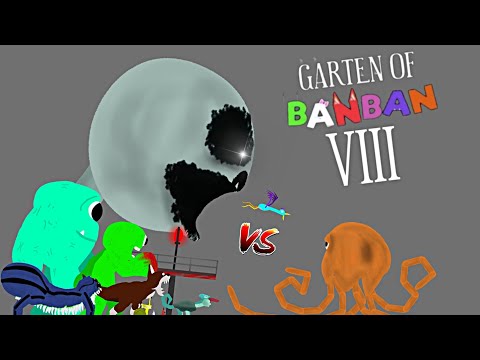 Stinger Flynn Vs All Garten of Banban Characters DC2 ANIMATIONS.