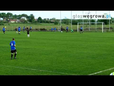 skrót meczu Viktoria - Czarni Węgrów 0:1 II polowa